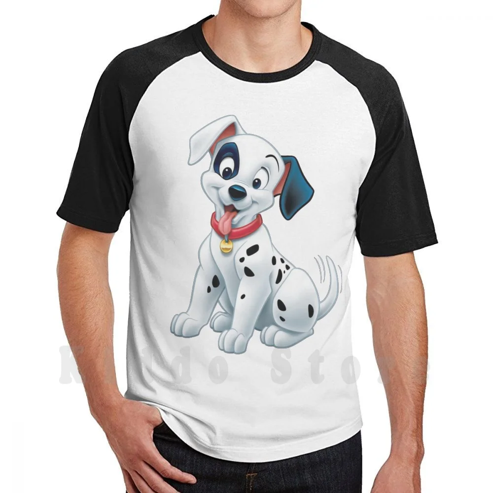 Camiseta de perro dálmata para hombres, Camisa de algodón con estampado Diy, Guay, perro dálmata los 1entos dálmatas Cruella los dálmatas 101