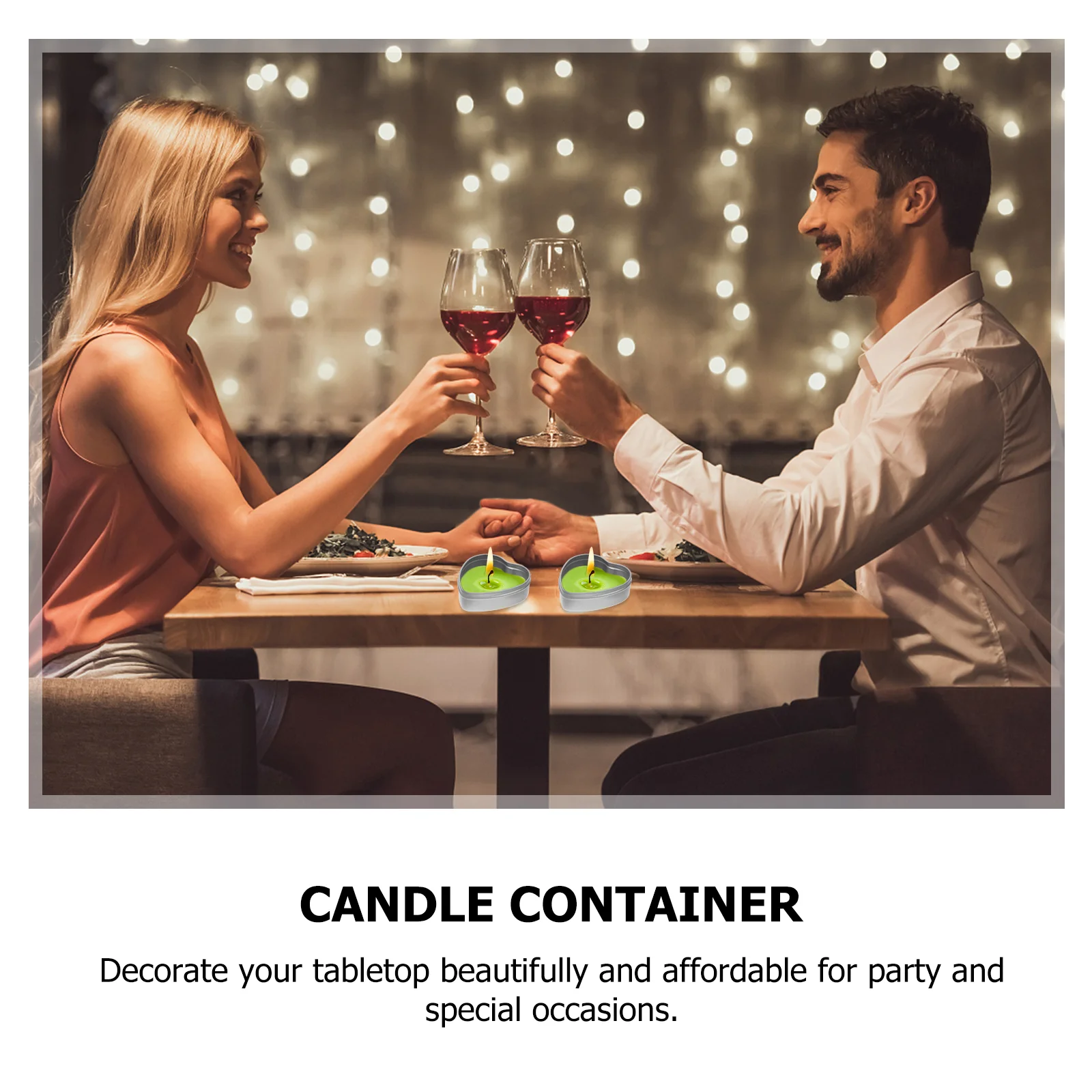 

6pcs Tinplate Candle Tins Candle Jars Empty Jars for Candle Making Silver