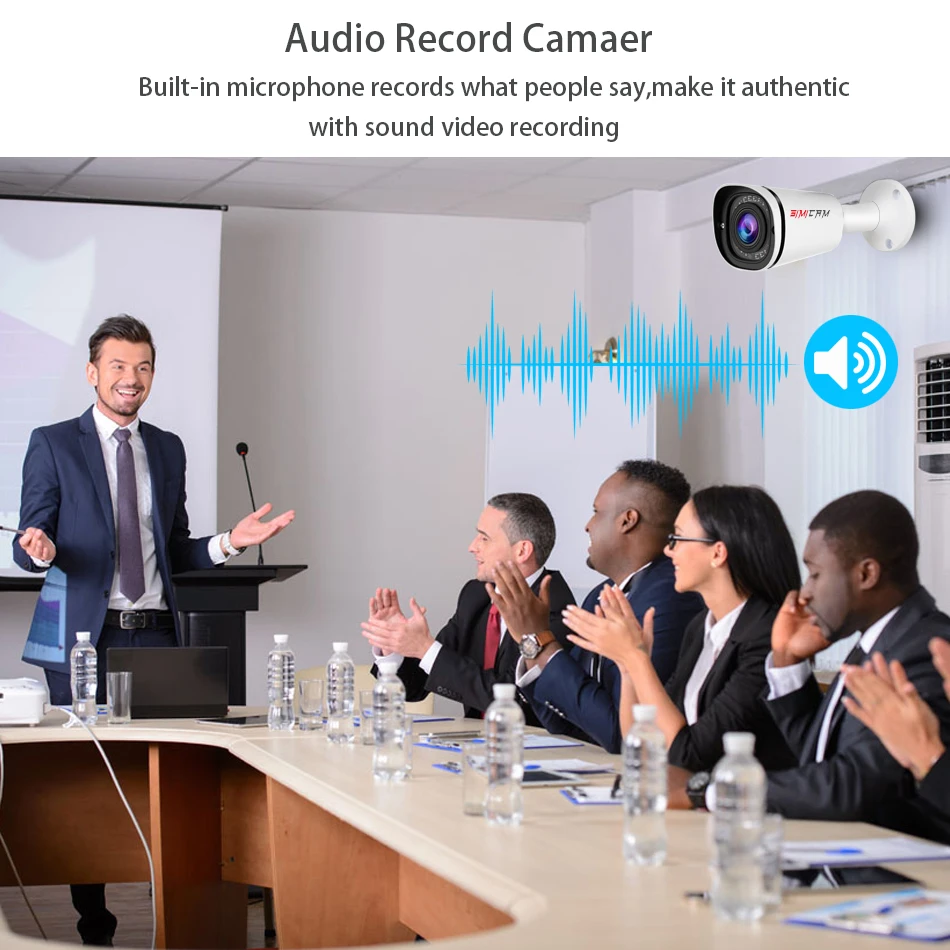 Комплект видеонаблюдения simicam наружная водонепроницаемая система безопасности