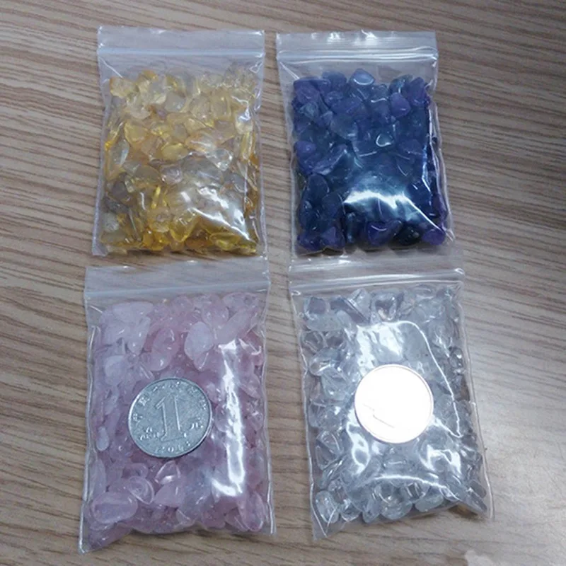 

50g Natural Stone Rock Gravel Crystal Tumble Stone Minerals gravel specimen stone Energy Decorative Stone Fish Tank stone