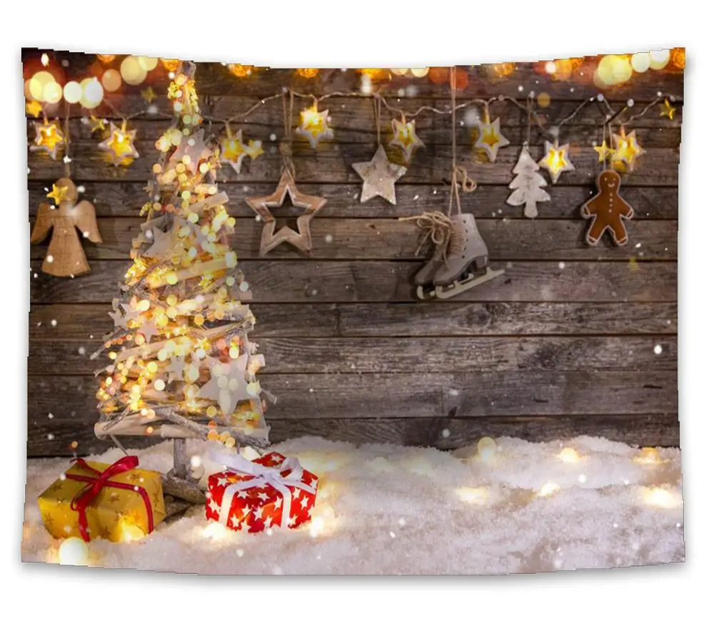 

Merry Christmas Gifts Decor 2021 New 3D Print Wall Tapestry Bedroom Aesthetic Custom Wall Hanging Cute Luxury Lovely Winter Tree