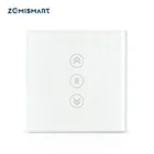 Переключатель для штор Zemismart Tuya ZIgbee, для умного занавесок или рулонных штор, хаб для умных вещей, таймер Alexa Google Home Control