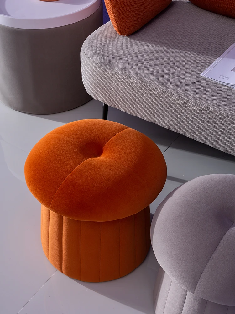 Скандинавский стул для дивана креативный сидячий гриб спальни гостиной сменный