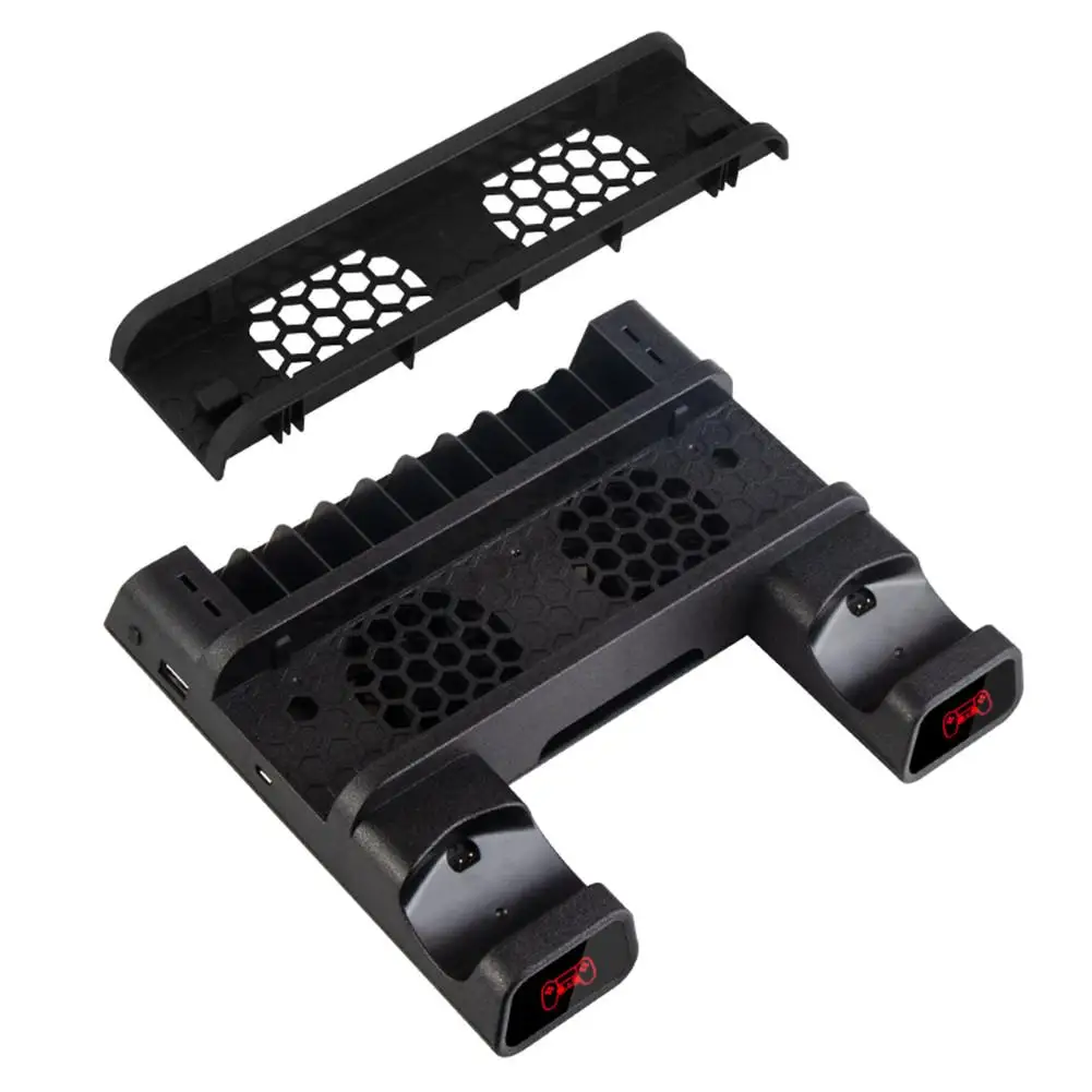 Внешний охлаждающий вентилятор для PS4/Slim/Pro вертикальная подставка контроллера