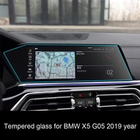 9h tempered glass protective film screen protector for bmw x5 g05 12 3inch left rudder car navigation center touch display