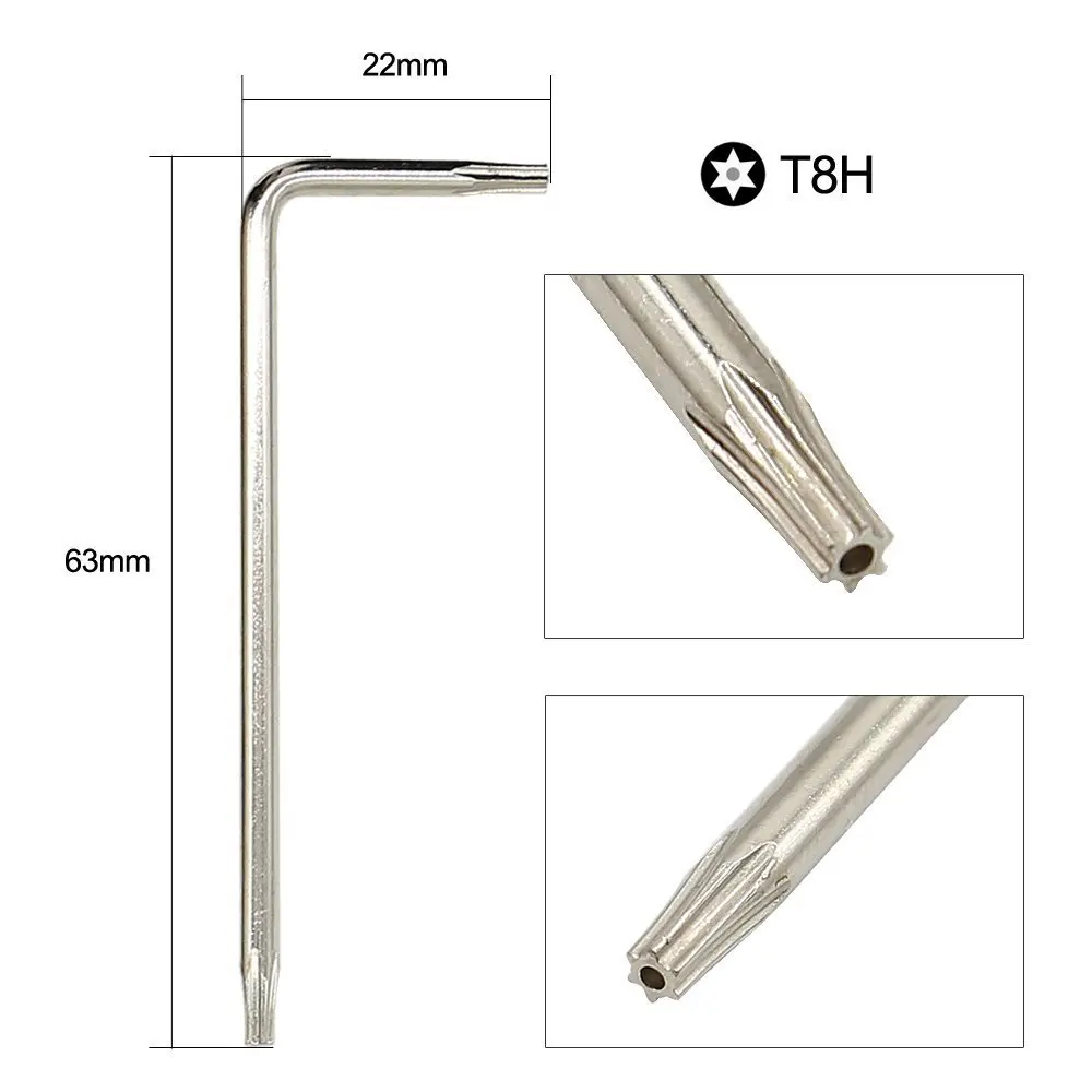 

8 in 1 Screwdriver Repair Tool Kit 3.8mm 4.5mm Security Game Tool for Nintendo Switch JoyCon NES SNES DS Lite Game Boy Consoles