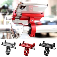 bicycle phone holder non slip cellphone stand motorcycle handlebar phone mount support navigation rotation cycling accessories