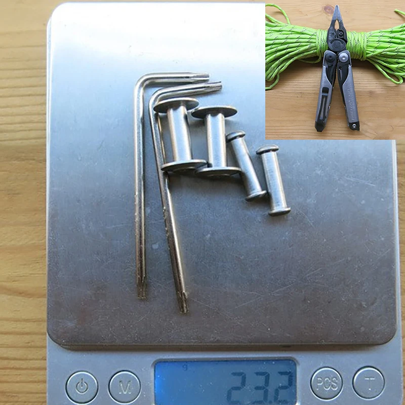 Полный набор под заказ Leatherman Surge Mod запасные оси шпинделя винты T10 звездообразная