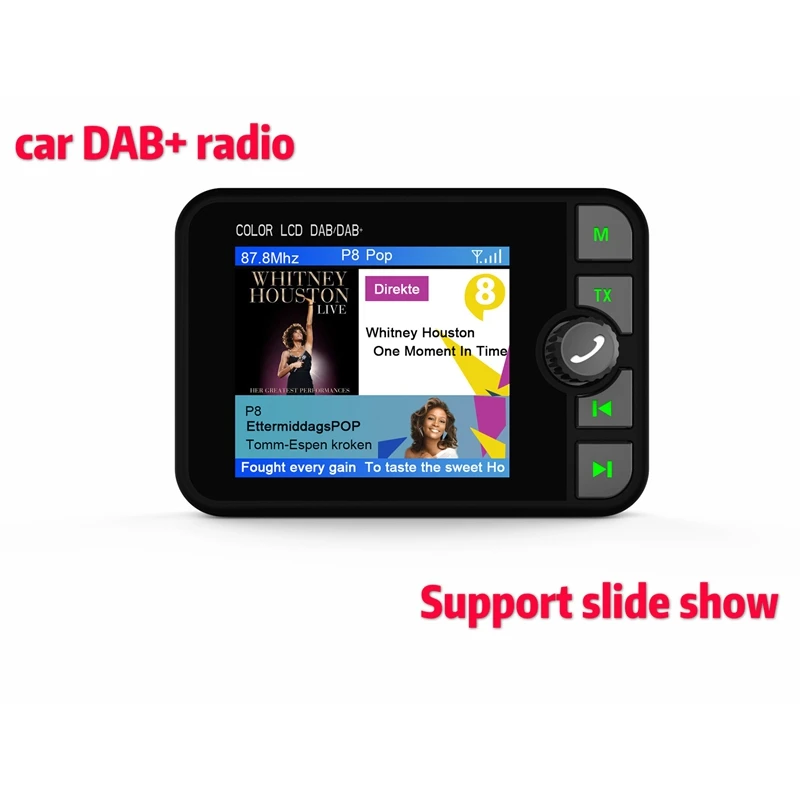 

Car DAB/DAB+ Receiver Universal Digital Radio Bluetooth MP3 Music Player DAB Adapter FM Transmission with LCD Screen