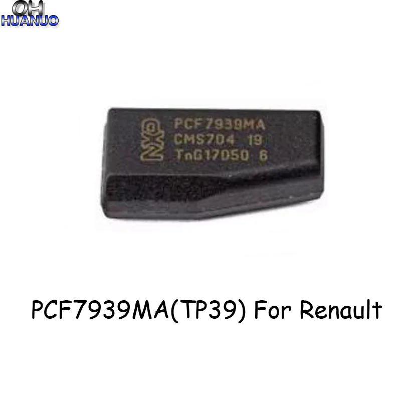 Оригинальный Авто ключевой углеродный чип транспондера пустой PCF7939MA(TP39) для Renault
