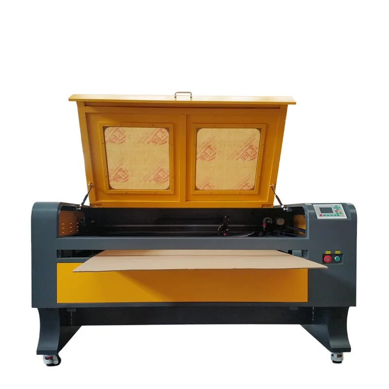 High Security 100W Non-metal Co2 Laser Cutting Engraving Machine Packaging Crafts Manufacturing Cutter Engraver Marker