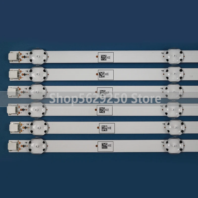 

New 9PCS LED strips ARCELIK 55" DRT_REV0.1 ZVB65600-AA for 55 TV GRUNDIG VLX 7710 GRUNDIG 55GUB8852 55GUW8867 55VLX7810BP