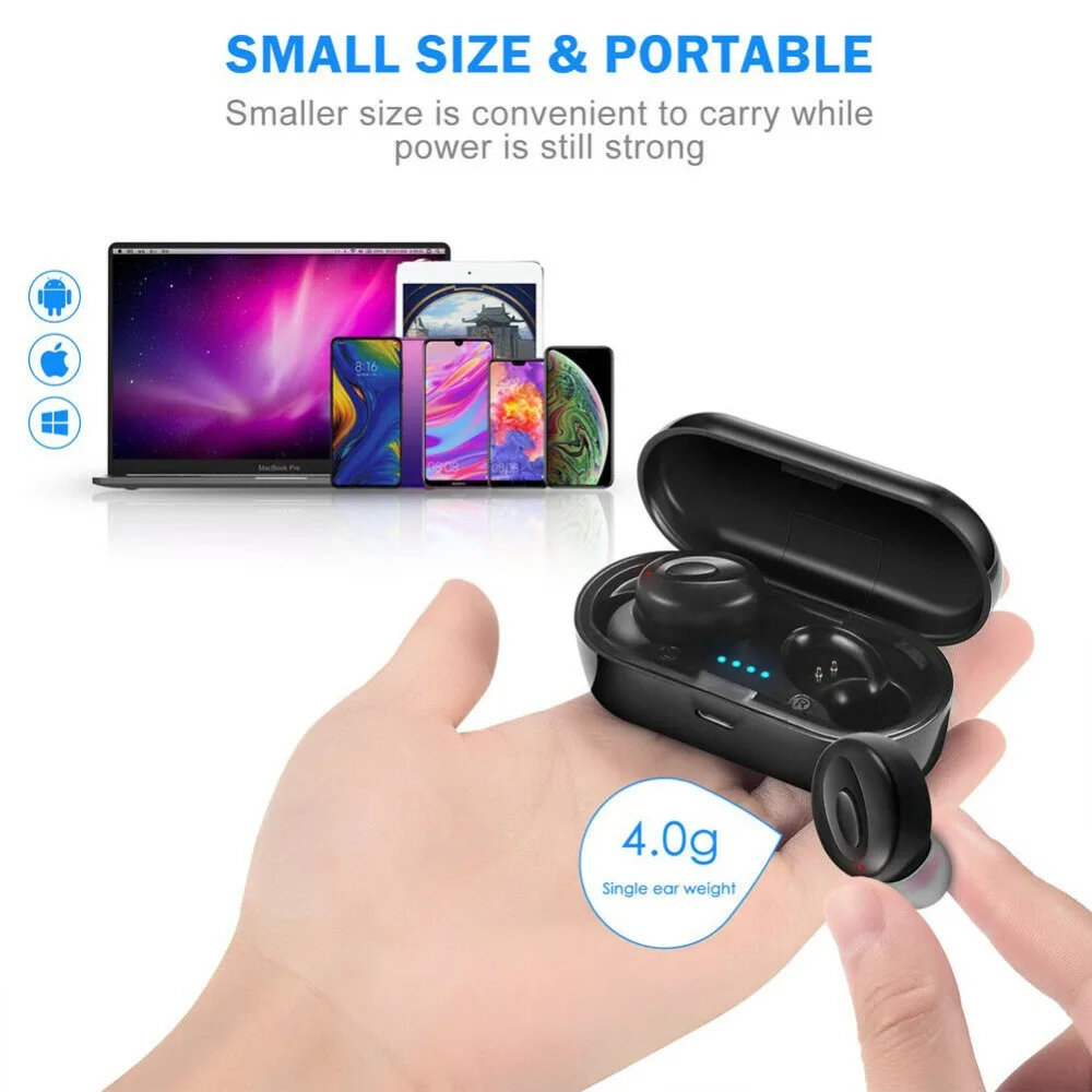 Bluetooth 5,0, гарнитура TWS XG12, стерео наушники с микрофоном, свободные руки, беспроводные наушники, наушники, стерео, USB, спортивные наушники-вкладыши