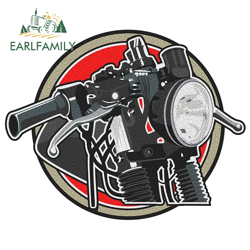 

EARLFAMILY 13 см x 10,5 см для японский мотоцикл автомобиля Стикеры тонкий внедорожник Стикеры s для творческих личностей Водонепроницаемый тела дл...