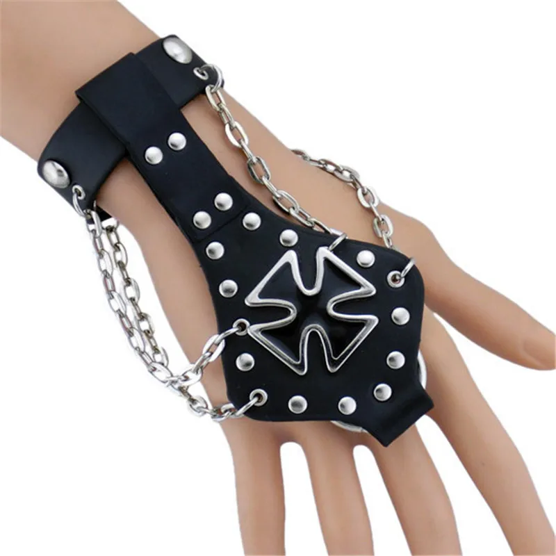 Модный креативный уникальный мужской браслет коготь призрака готика рок панк