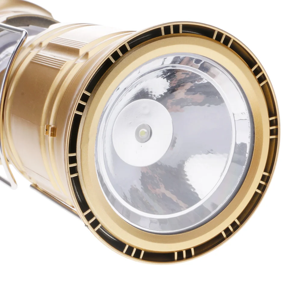 

LED Camping Lantern Colour Telescopic Light USB Rotating OUtdoor US Plug Portable