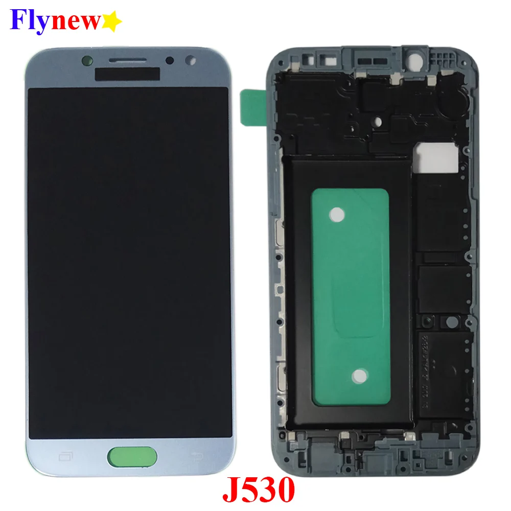 Регулируемый J530 для SAMSUNG Galaxy J5 Pro 2017 J530F SM J530FM/DS ЖК дисплей сенсорный экран