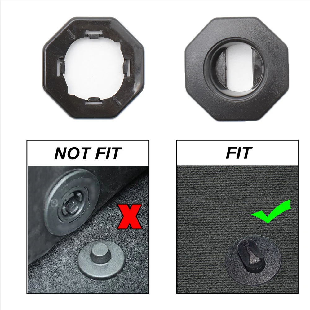 4 шт. автомобильные зажимы для крепления коврика TOYOTA LEXUS LX ES LS IS RX NX GS GX - купить по