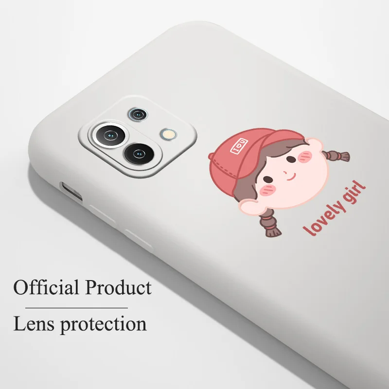 

Couple Avatar Phone Case For Xiaomi Mi 11 11i 10T Pro 10 S Lite Ultra 9T 9 8 Note 10 Pro Poco F3 F2 X2 Liquid Silicone Cover