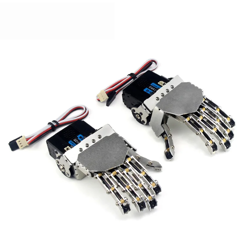 Робот Пальчик DIY bionic механическая ручная связь рулевое управление учебный робот