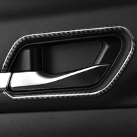 sbtmy 4pcsset stainless steel decorative frame for interior handle of car door for nissan teana altima 2019 2020