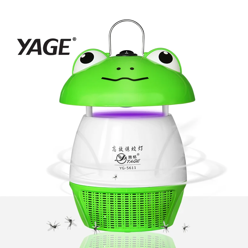 YAGE лампы от комаров, уличный светильник, Садовые принадлежности, для борьбы с вредителями, светодиодный светильник, ловушка для мух, ловушка для осиных вредителей, лягушка, моделирование 5611