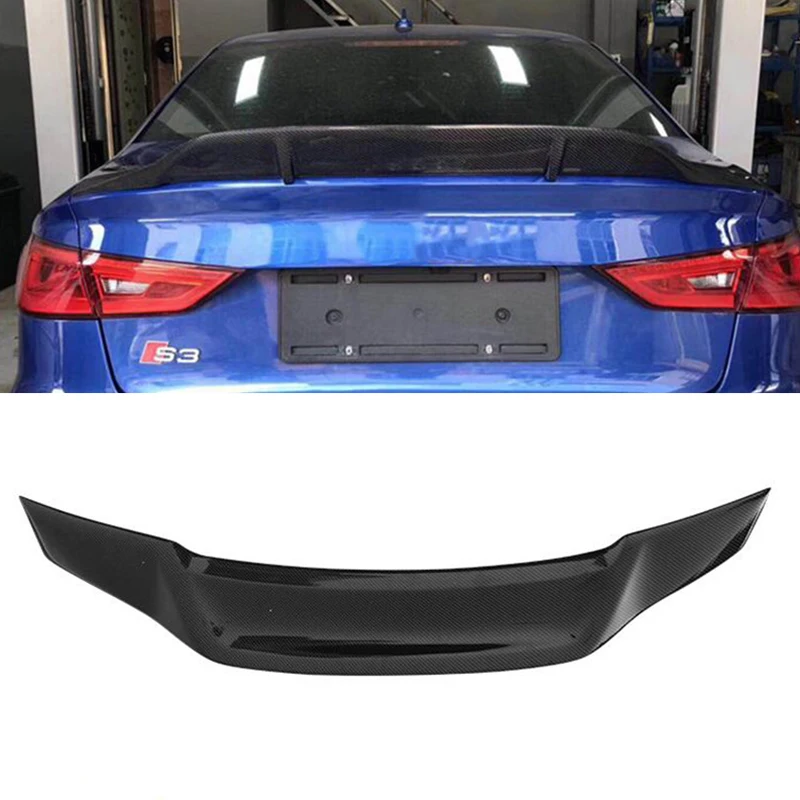 Спойлер CEYUSOT из настоящего углеродного волокна для Audi A3 S3 RS3 2014 19 4 Двери Седан