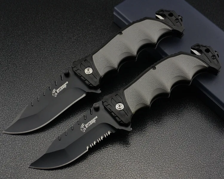 Высокопрочный нож складной карманный тактический открытый военные