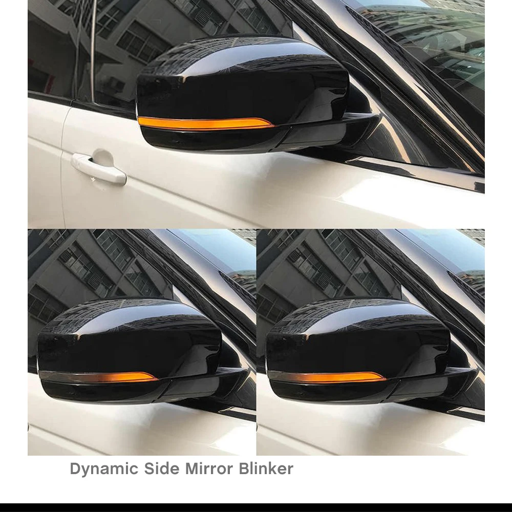 Динамический светодиодный индикатор поворота для бокового зеркала Land Rover LR4 Discovery