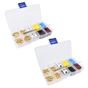3D Printer Accessories MK8/E3D V6 Nozzles and Heating Block and Silicone Sleeve Kit with Storage Case for CR-10 3D Printer Parts 10 item image