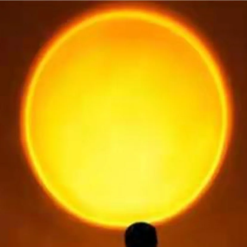 Вращающаяся Радужная Лампа для проектора романтический визуальный светодиодный