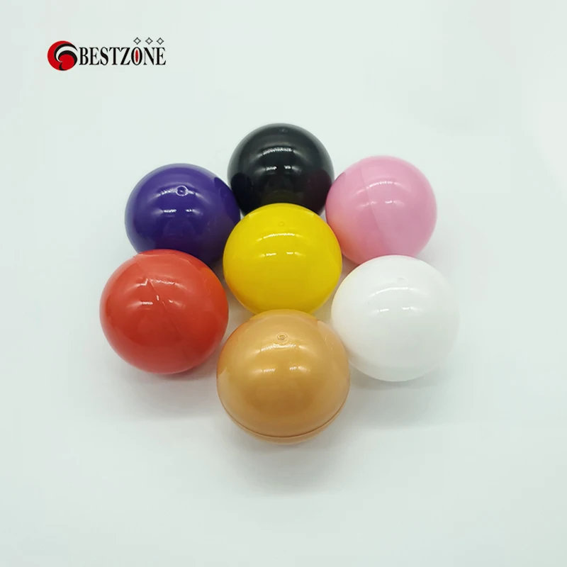 100Pcs/Lot Diameter 50MM 2 Inch Round Plastic PP Toy Capsules Empty Surprise Ball Can Open Children Kid For Vending Machine images - 6