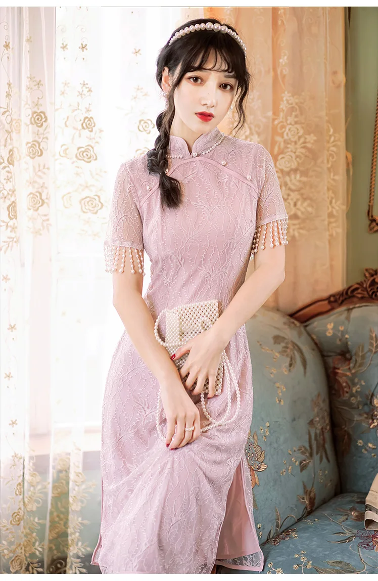 

Летнее женское шифоновое платье с оборками и коротким рукавом, фиолетовое пляжное платье миди с высокой талией и цветочным принтом, пикантн...