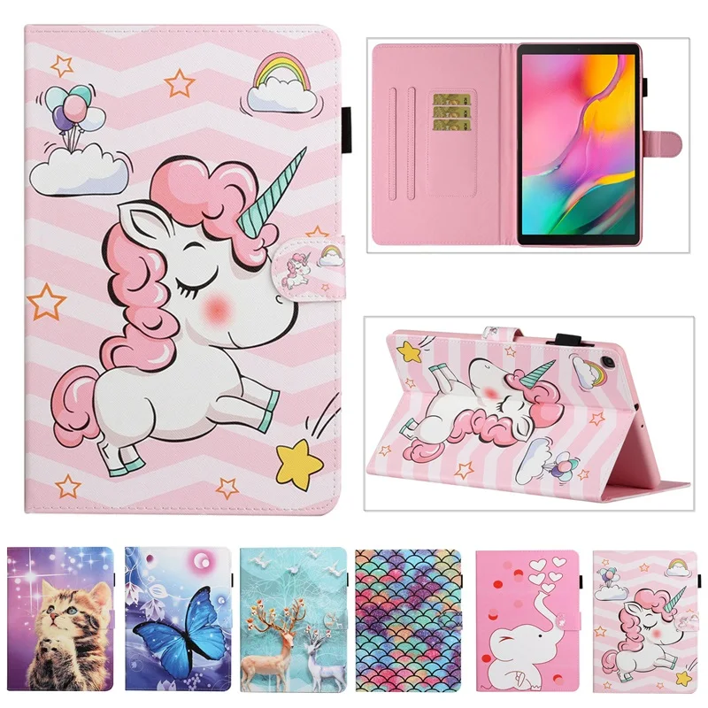 

Case for Samusng Galaxy Tab A 8.0 inch 2019 SM-T290 T295 Cute Cat Unicorn Deer Tablet Cover Funda for Samsung Galaxy Tab A 2019