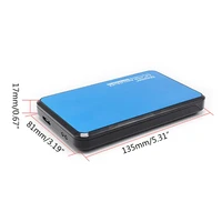 t3lb hard drive disk case box 2 5 hdd usb3 0 storage for laptop pc computer high speed transmission disk enclosure external