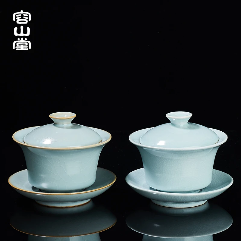 

Ruyao Tianqing open piece can raise master cup ceramic tea cup Kung Fu tea cup build a female individual cup