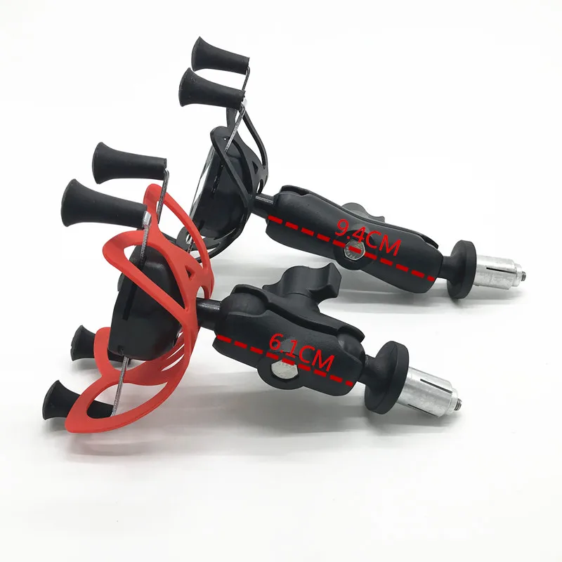 Мотоциклетная вилка с креплением на стволовых ножках + двойная розетка