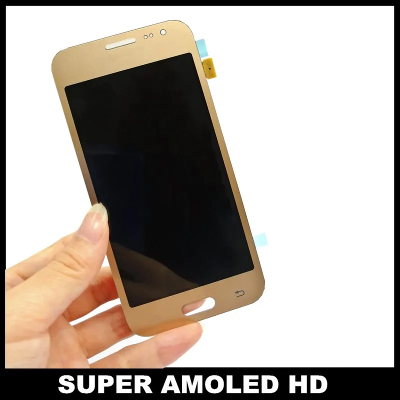 Замена ЖК дисплея для Samsung Galaxy J2 J200 J200F J200H J200Y Super AMOLED экран сенсорный дигитайзер