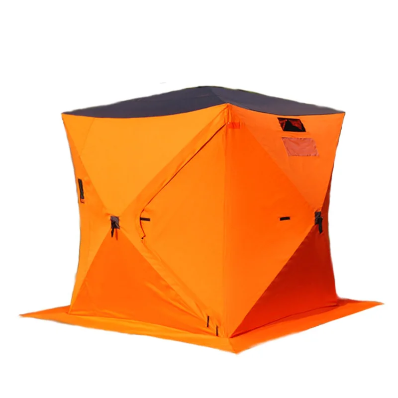

RV Outdoor Rain and Wind Proof Warm Winter Thickened Tent 3-4 Ice Fishing Waterproof and Cold Proof Tourism Fishing Camping Tent