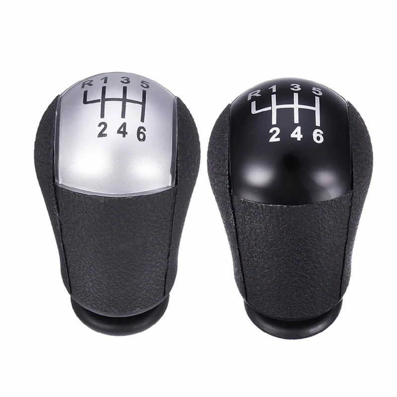 

For Old Ford Focus Car Shift Lever Handball Gear Shift Knob Handle 5/6 Gear Auto Modification Parts Black Silver Colors