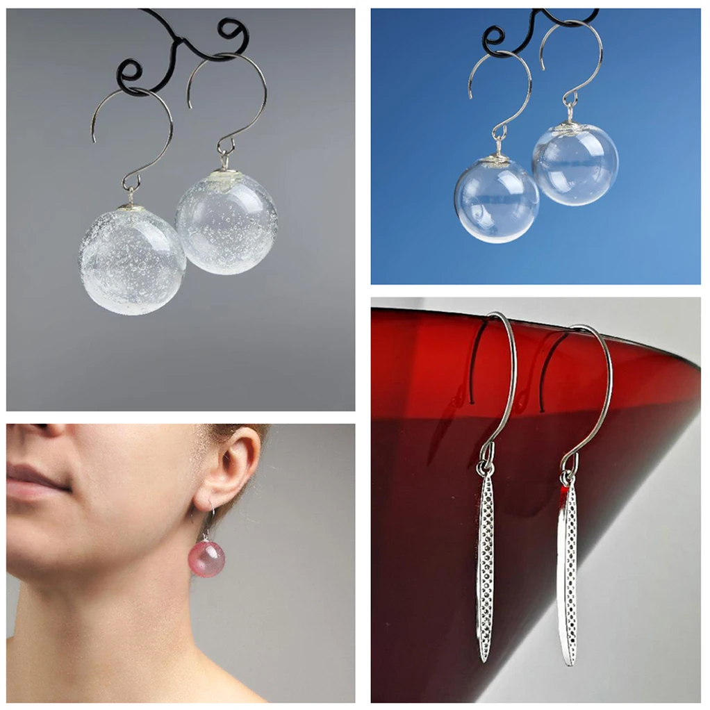 200 шт. крючки для сережек из нержавеющей стали с вакуумным покрытием|Ювелирная