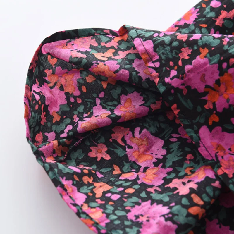 

Keelorn Summer Girls Flowers Dresses Korean Fashion Kids Baby Elegant Ruffles Vestidos Short Sleeve Children Backless Clothing