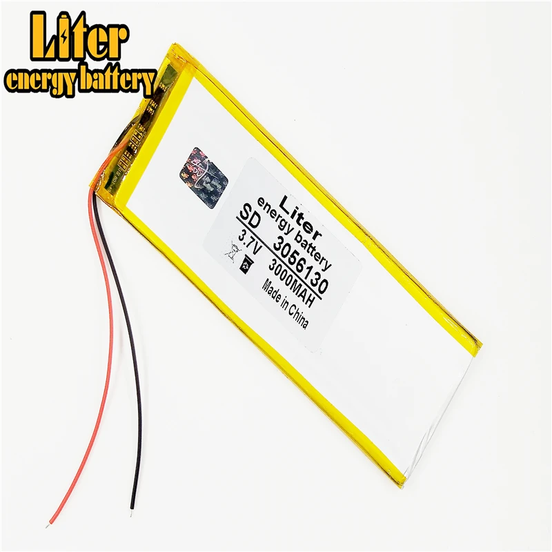 3056130 3 7 V 3000MAH 3055130 литий-полимерный аккумулятор планшета с защитной доской для GPS