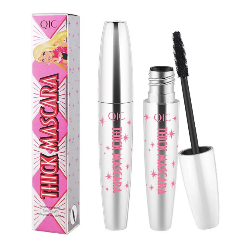 

1 Pc Mascara Thick Curling Waterproof Quick-drying Long Lasting Lengthen Extension Eyes Makeup Black Eyelashes Maquillage TSLM1