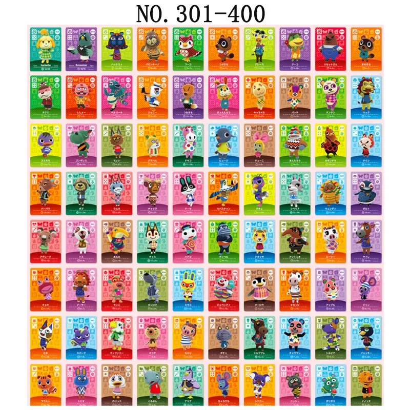 Серия 3 (251 275) Английская версия Amiibo карта NS игра животное пересечение карты