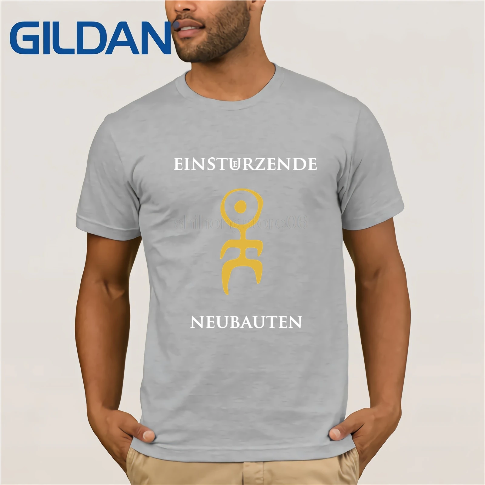 NEUBAUTEN BAND LOGO COIL INDUSTRIAL Новая Черная футболка модная с принтом плюс размер буквенным