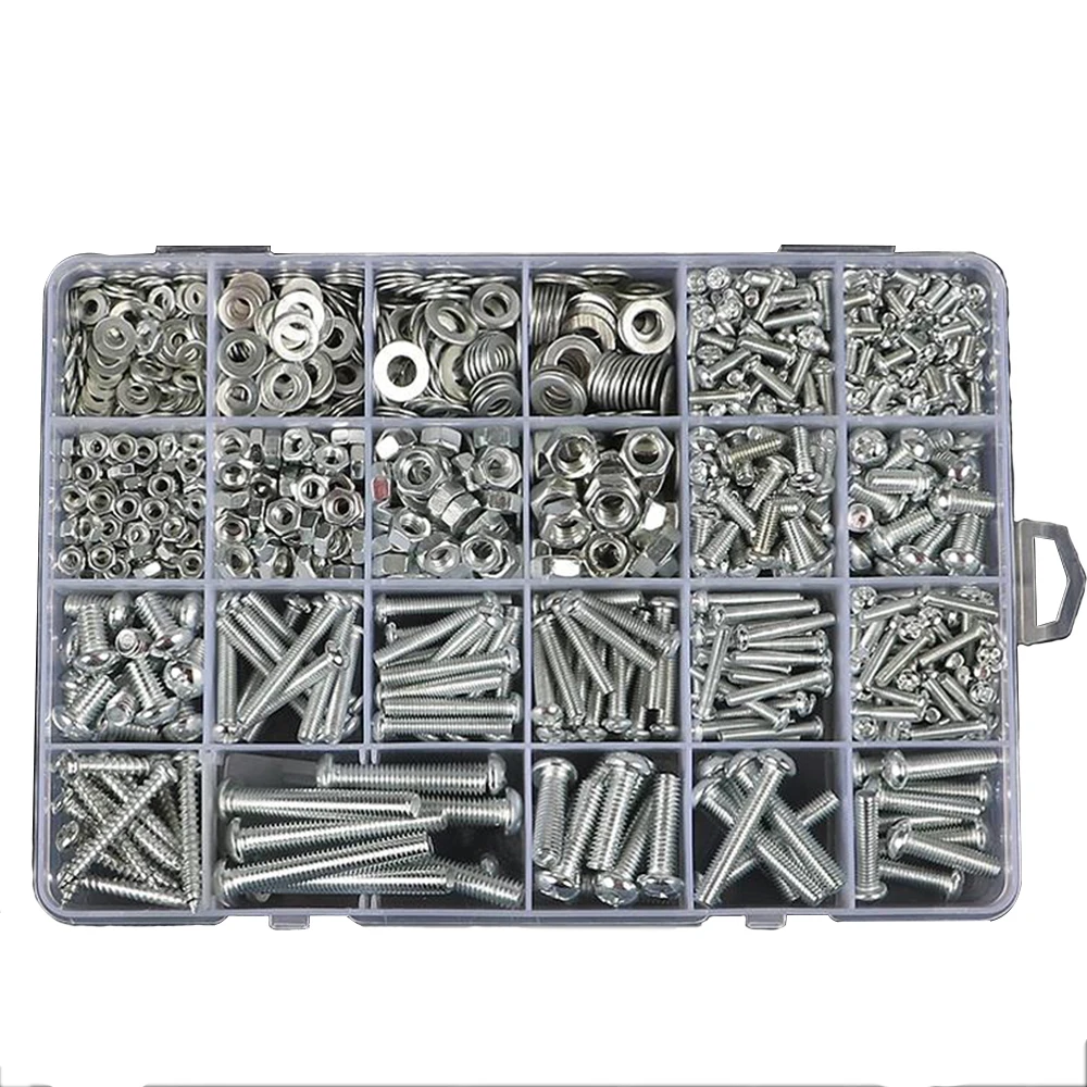 Метрический винтовой станок оцинкованный крестовой винт m2-m5 круглая головка