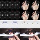 8 шт., автомобильные наклейки на дверные ручки Chery Tiggo 2 3 7 8 5X IQ QQ Fulwin Face Arrizo 5