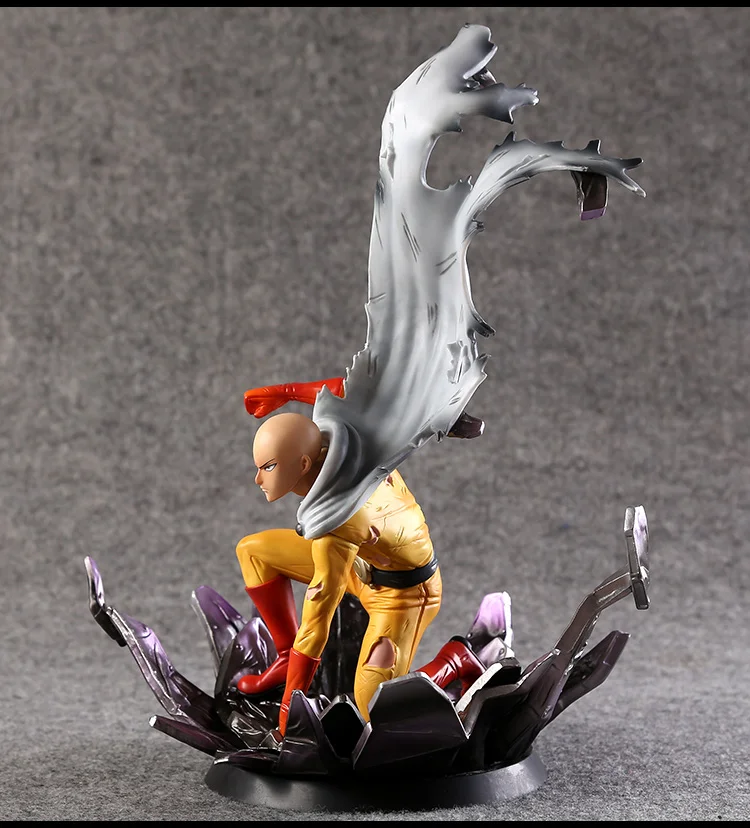 

Anime Cartoon One Punch Man Pvc Saitama Action Figure Collection Model Toys