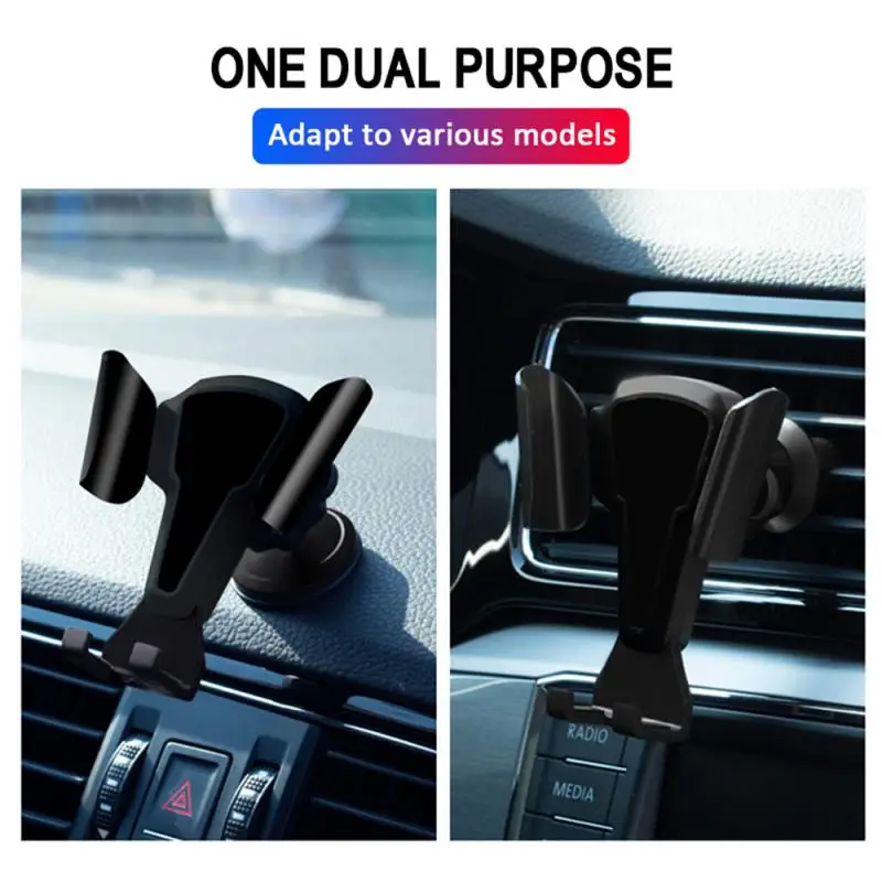 

Автомобильный держатель для вентиляционных отверстий, держатель для GPS-навигации, подходит для IPhone, Huawei, Xiaomi